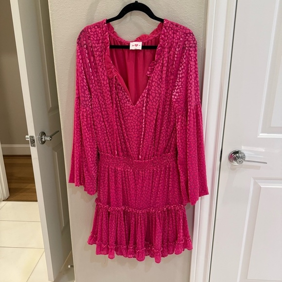 Buddy Love Zozo hot pink dress - Picture 4 of 7